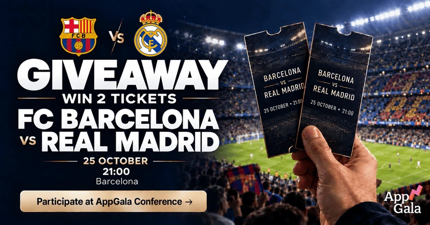 Giveaway: win 2 tickets to FC Barcelona vs Real Madrid, 25 October, 21:00, Barcelona